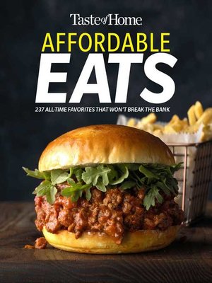 Taste of Home Affordable Eats - ebook